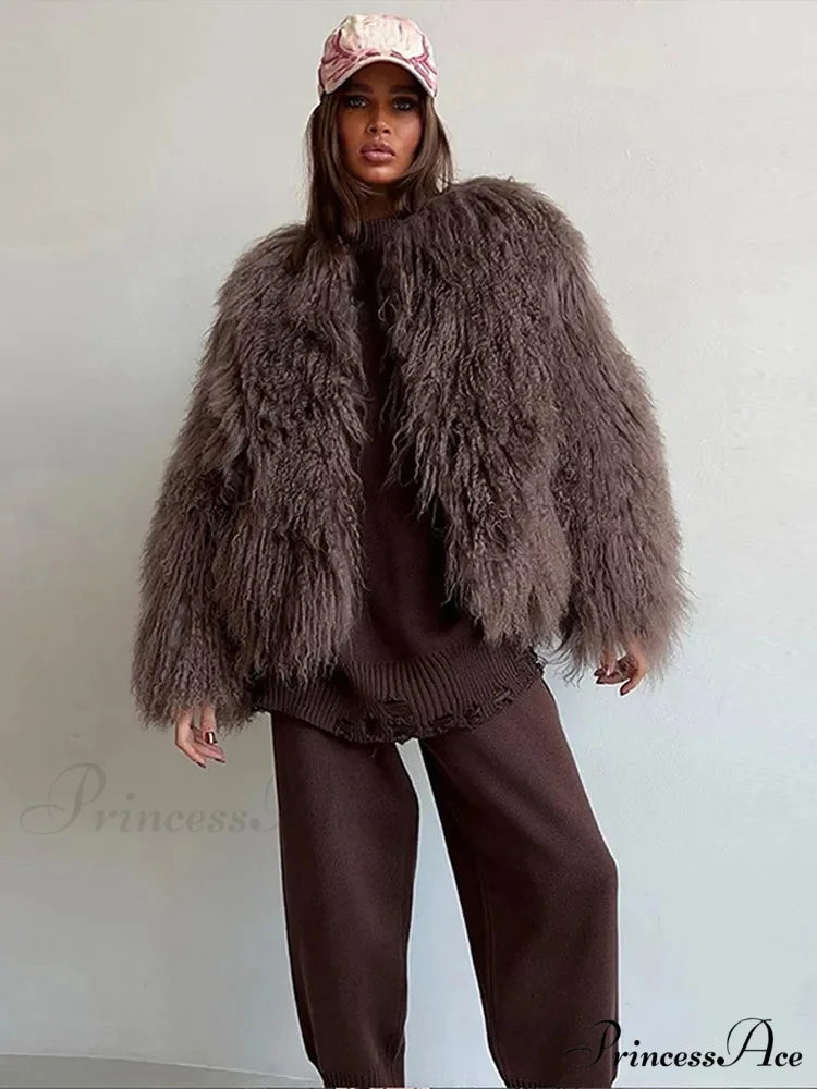 Soft Fringe Large Sleeve Jacket - Image 5