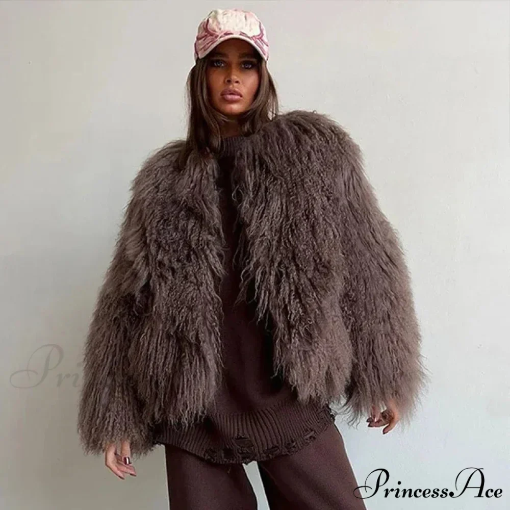 Soft Fringe Large Sleeve Jacket - Image 9