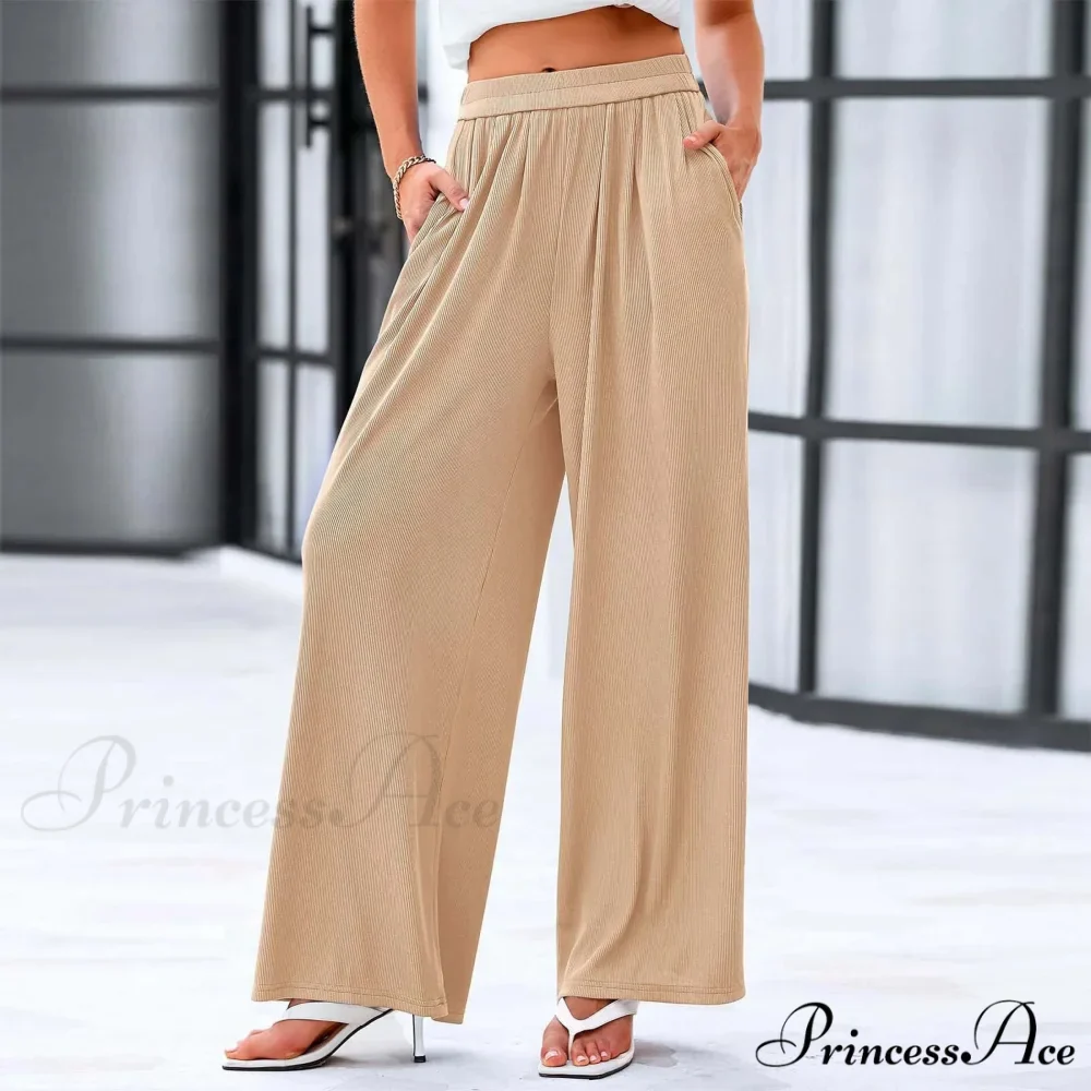 Soft Linen Relaxed Informal Pocket Trousers - Image 2