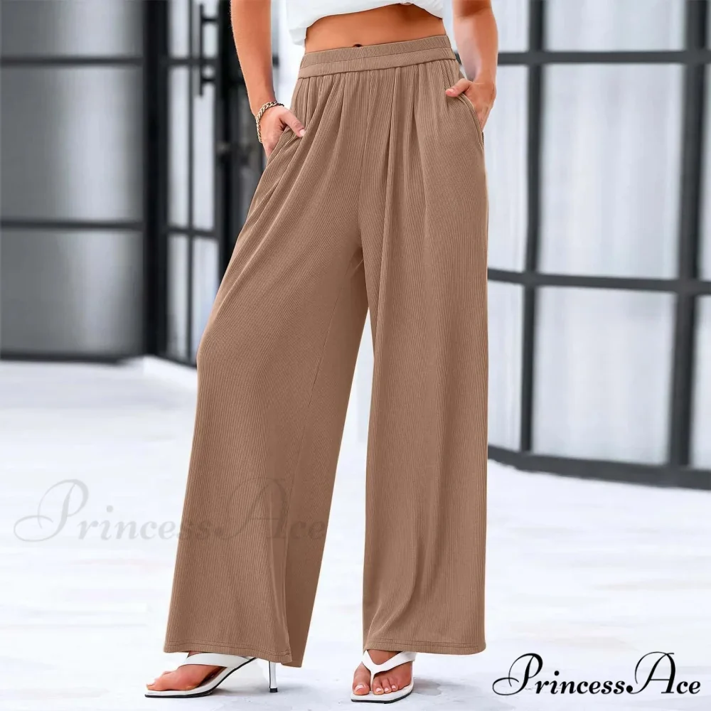 Soft Linen Relaxed Informal Pocket Trousers - Image 3