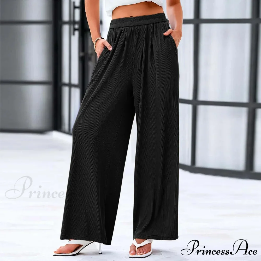 Soft Linen Relaxed Informal Pocket Trousers - Image 4