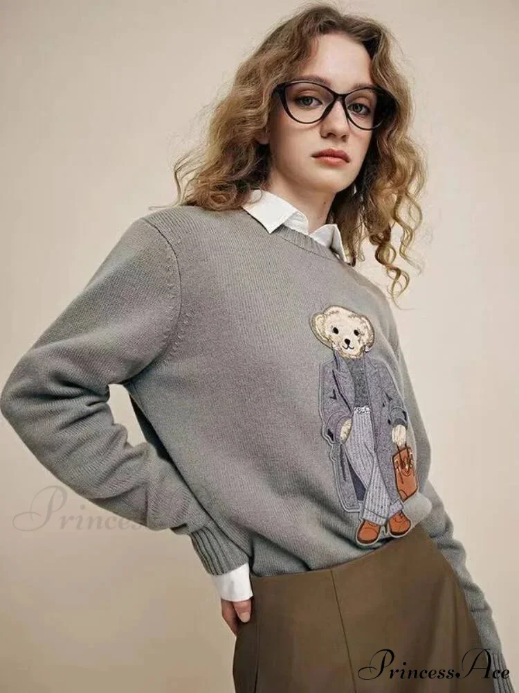 Soft Ralph Bear Pullover Sweater