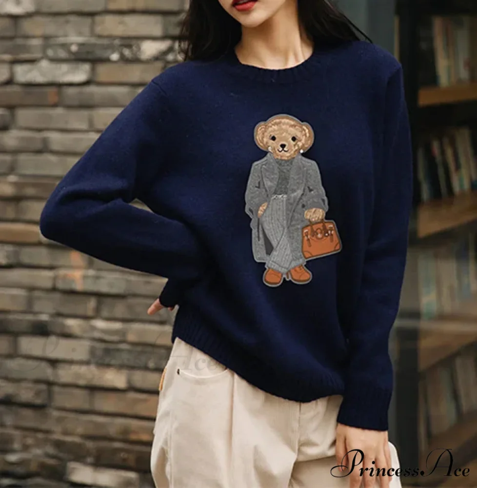 Soft Ralph Bear Pullover Sweater - Image 3