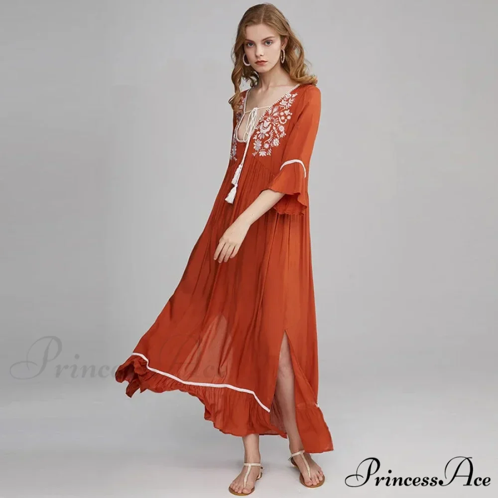 Soft Rayon Bohemian Dress - Image 2