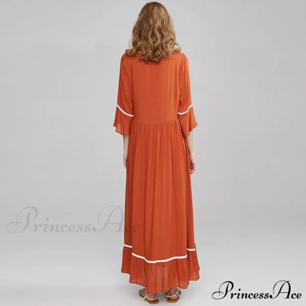 Soft Rayon Bohemian Dress - Image 3