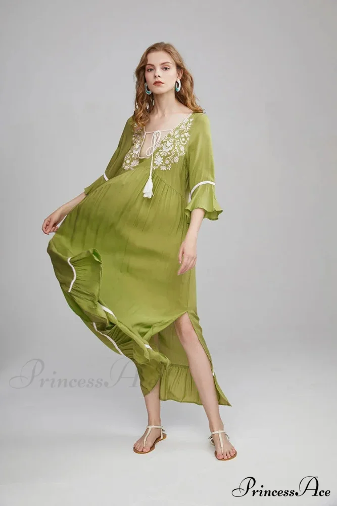 Soft Rayon Bohemian Dress - Image 5