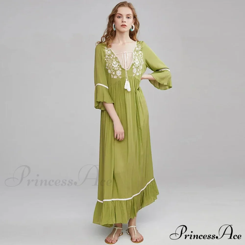 Soft Rayon Bohemian Dress - Image 7