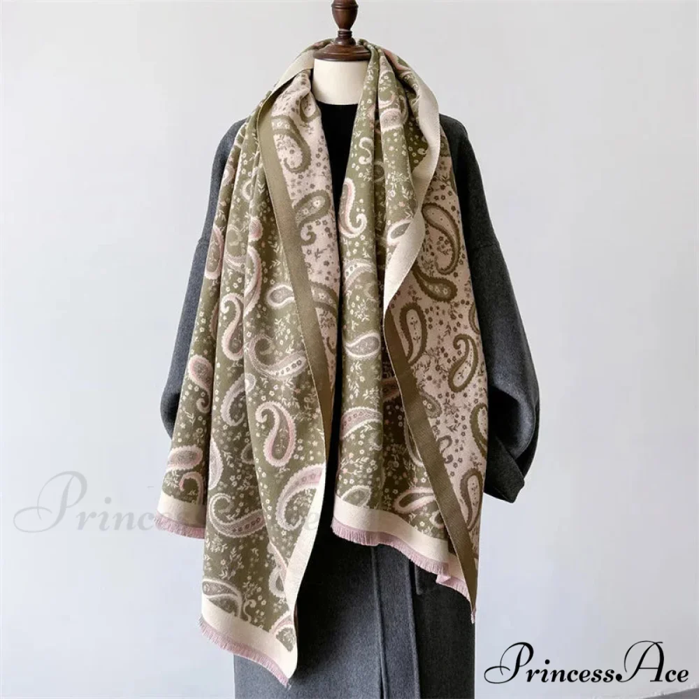 Soft Shawl Wraps Cold Scarf - Image 3