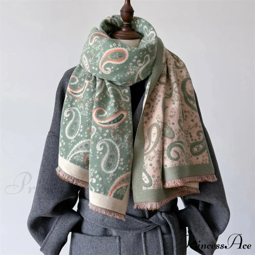 Soft Shawl Wraps Cold Scarf - Image 7