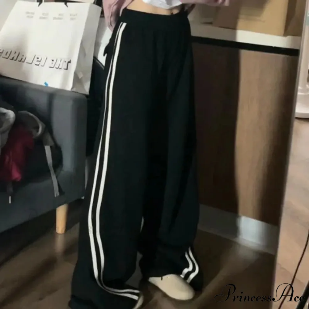 Soft Striped Winter Sweatpants Trousers - Image 5