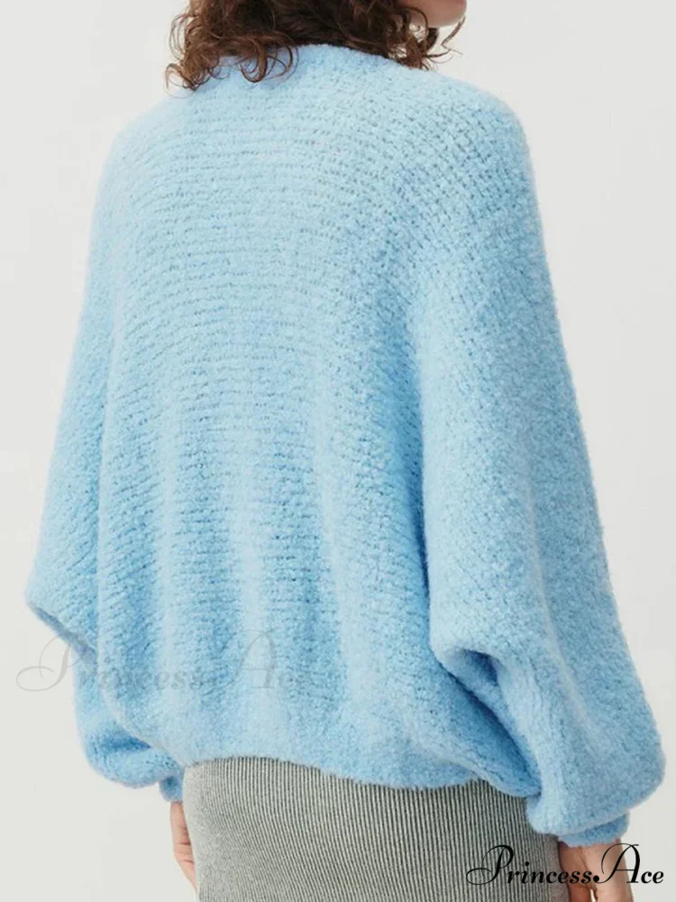 Soft V-neck Button-front Cardigan - Image 2