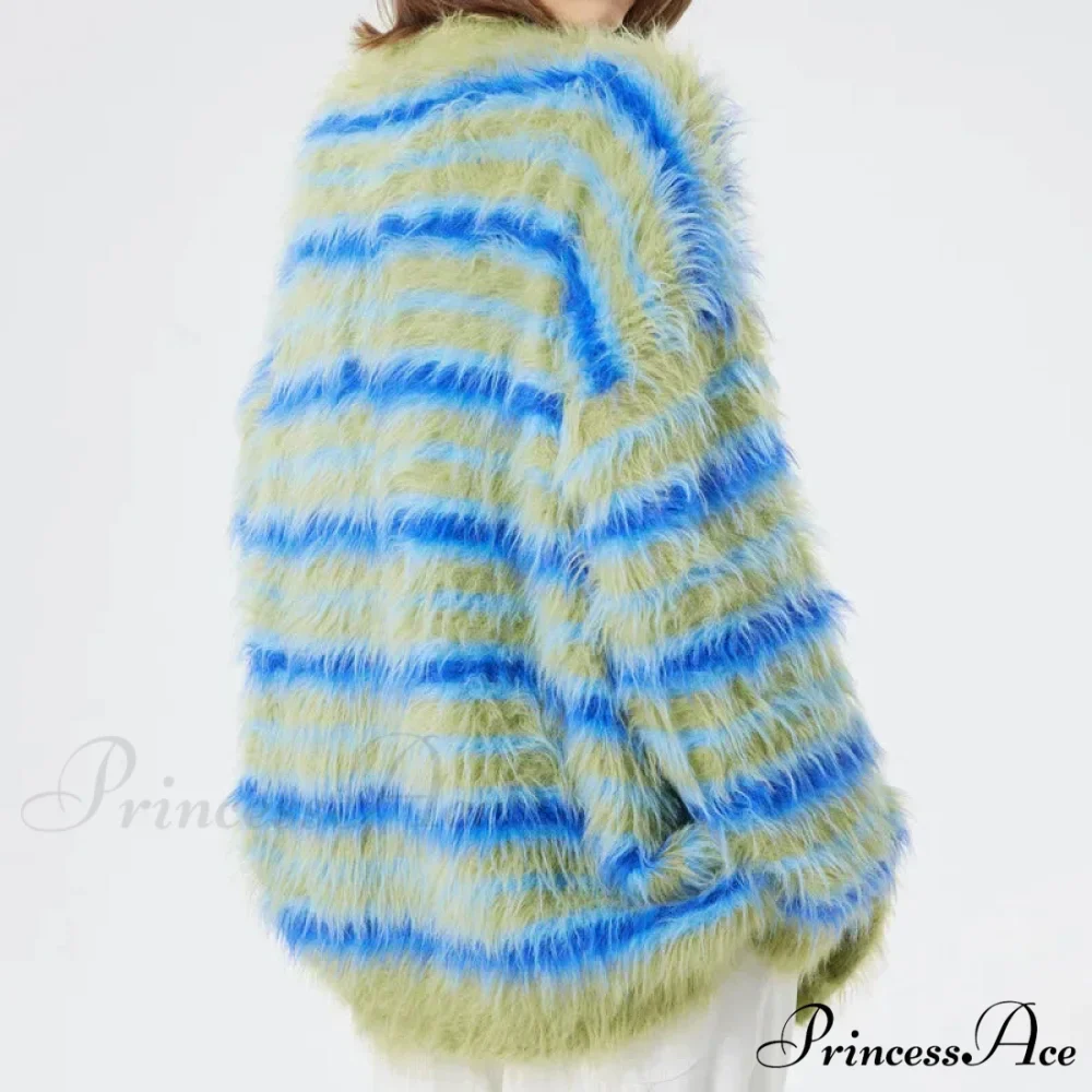 Soft V-neck Cropped Sweater Knitted Cardigan - Image 2