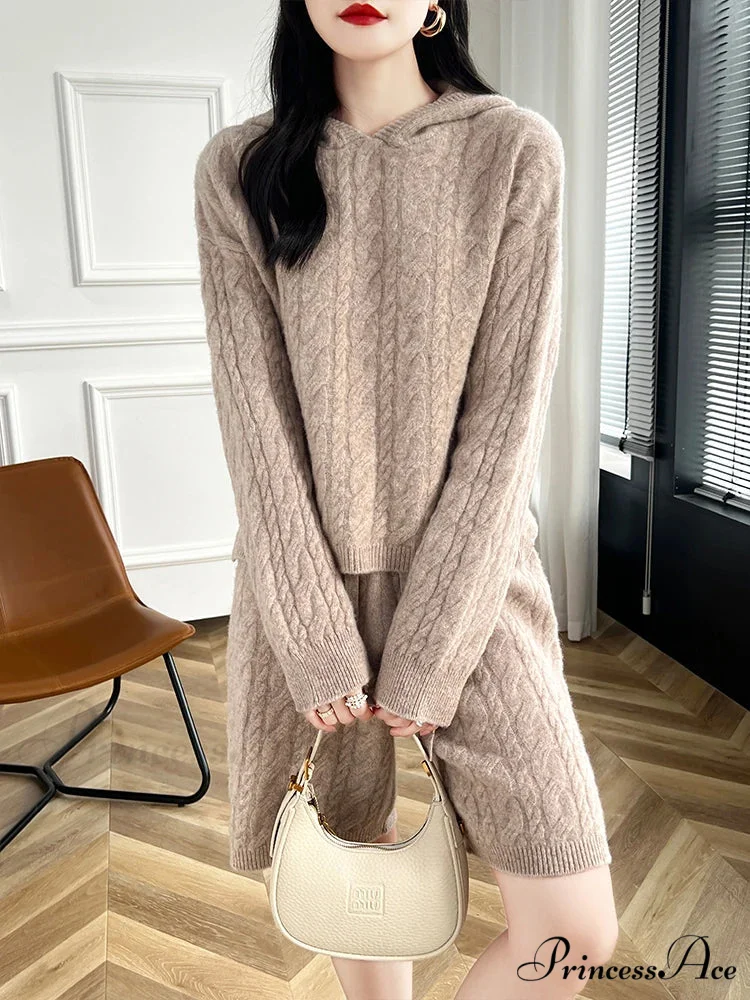 Soft Wool Sweater Suit Luxurious Sweater - Image 2