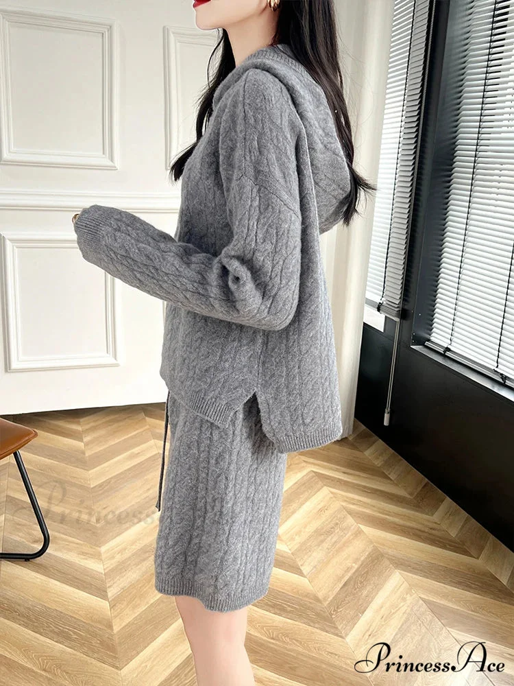 Soft Wool Sweater Suit Luxurious Sweater - Image 5