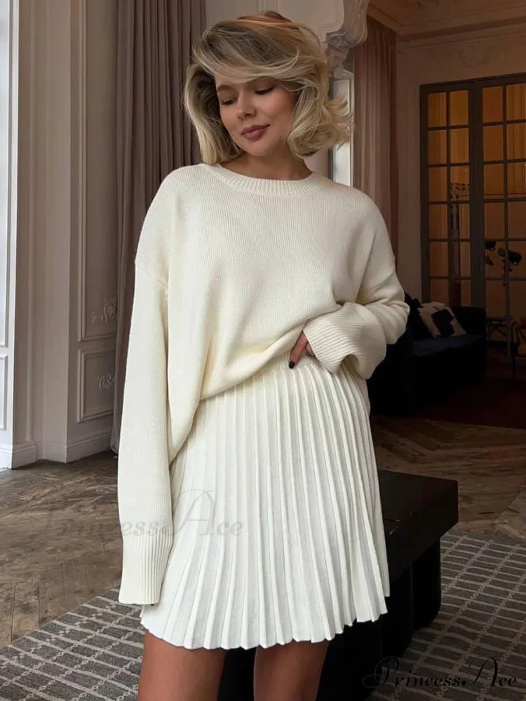 Sophisticated Antique 2-Piece Skirt Jumper - Image 2