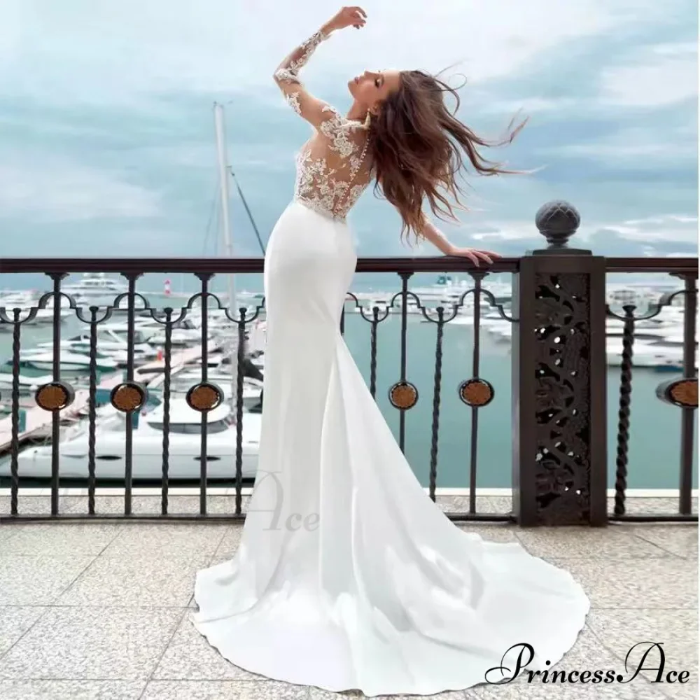 Sophisticated Sleeveless Evening Gown Bridal Dress - Image 3