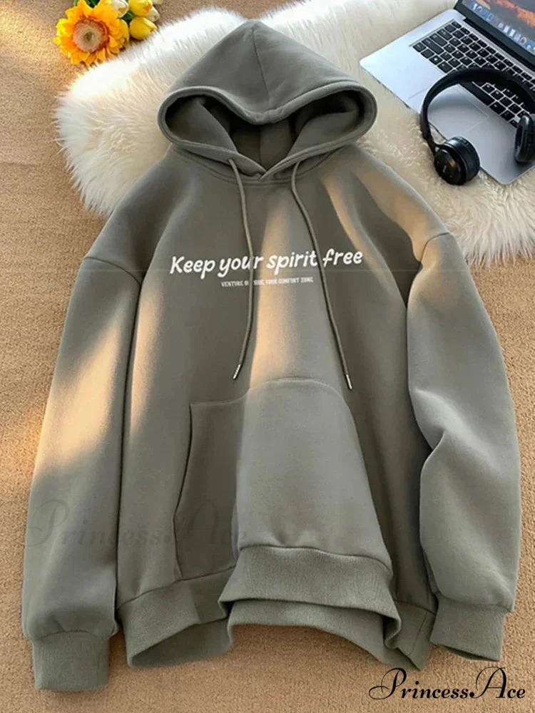Soul Liberated Message Imprinted Hoodie - Image 10