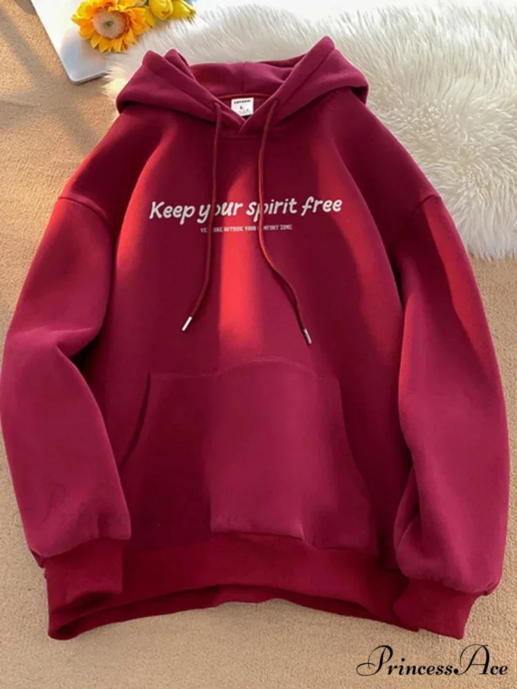 Soul Liberated Message Imprinted Hoodie - Image 12