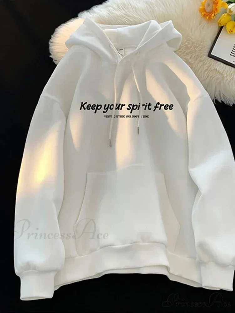 Soul Liberated Message Imprinted Hoodie - Image 13