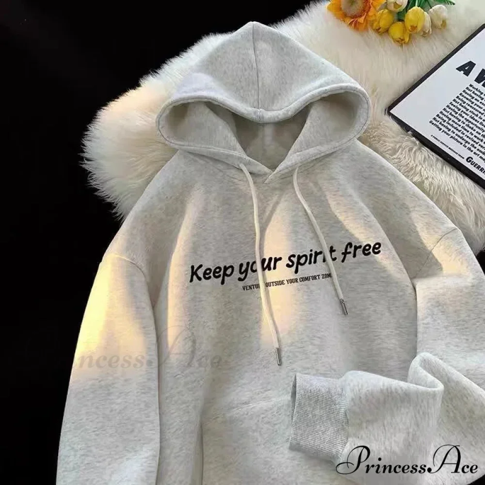 Soul Liberated Message Imprinted Hoodie - Image 5