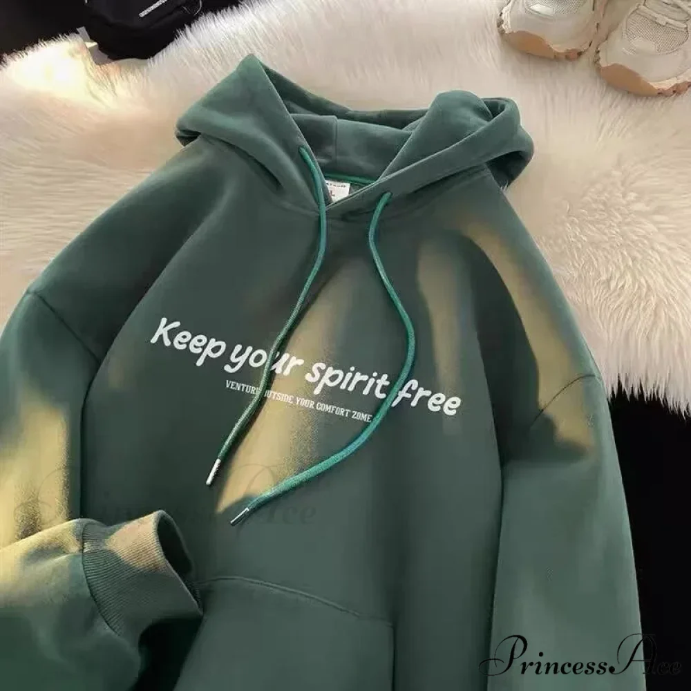 Soul Liberated Message Imprinted Hoodie - Image 6
