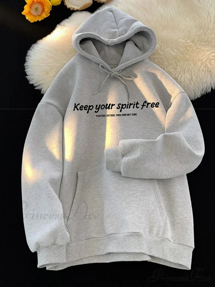 Soul Liberated Message Imprinted Hoodie - Image 9