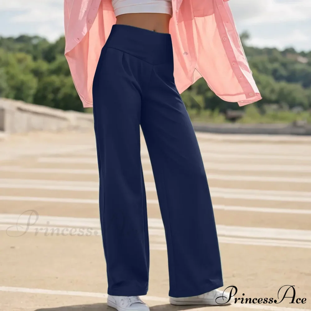 Spacious Leg Yoga Trousers - Image 2