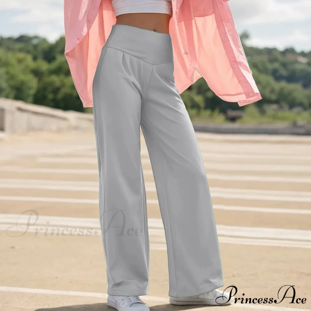 Spacious Leg Yoga Trousers - Image 3