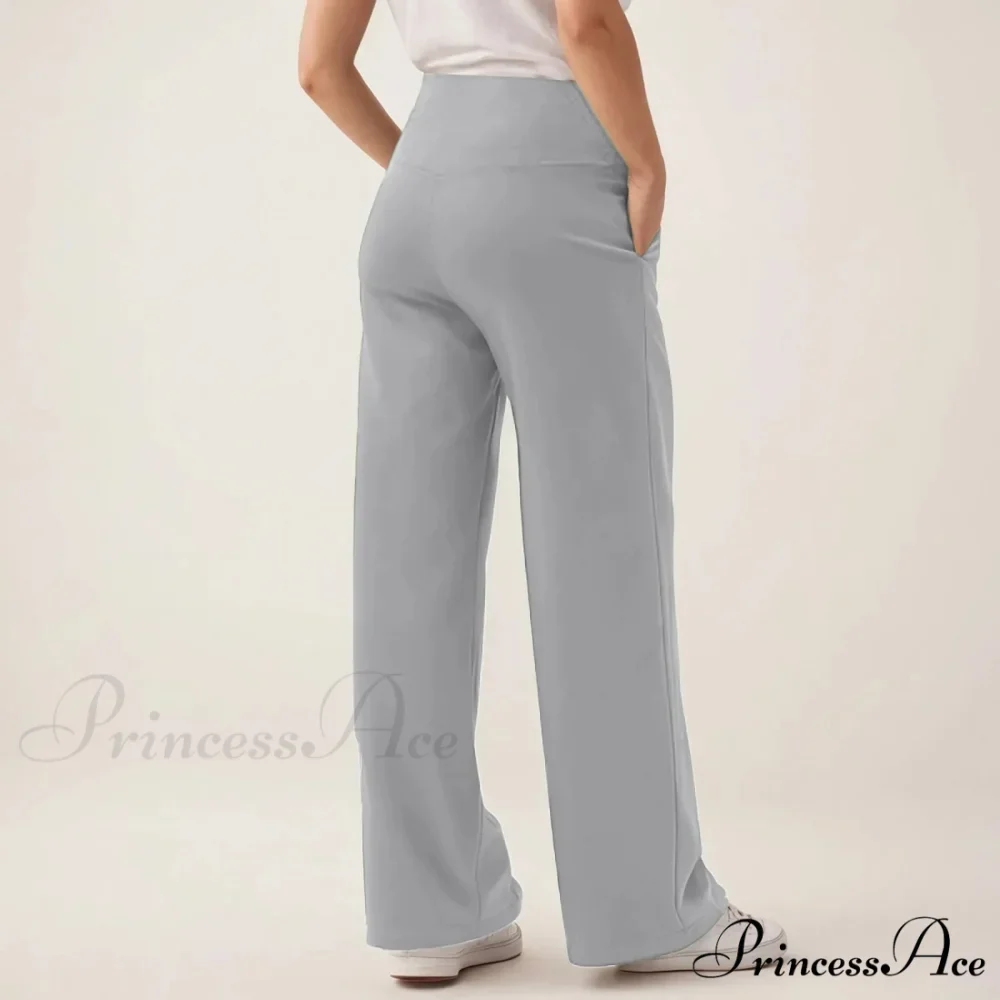 Spacious Leg Yoga Trousers - Image 4