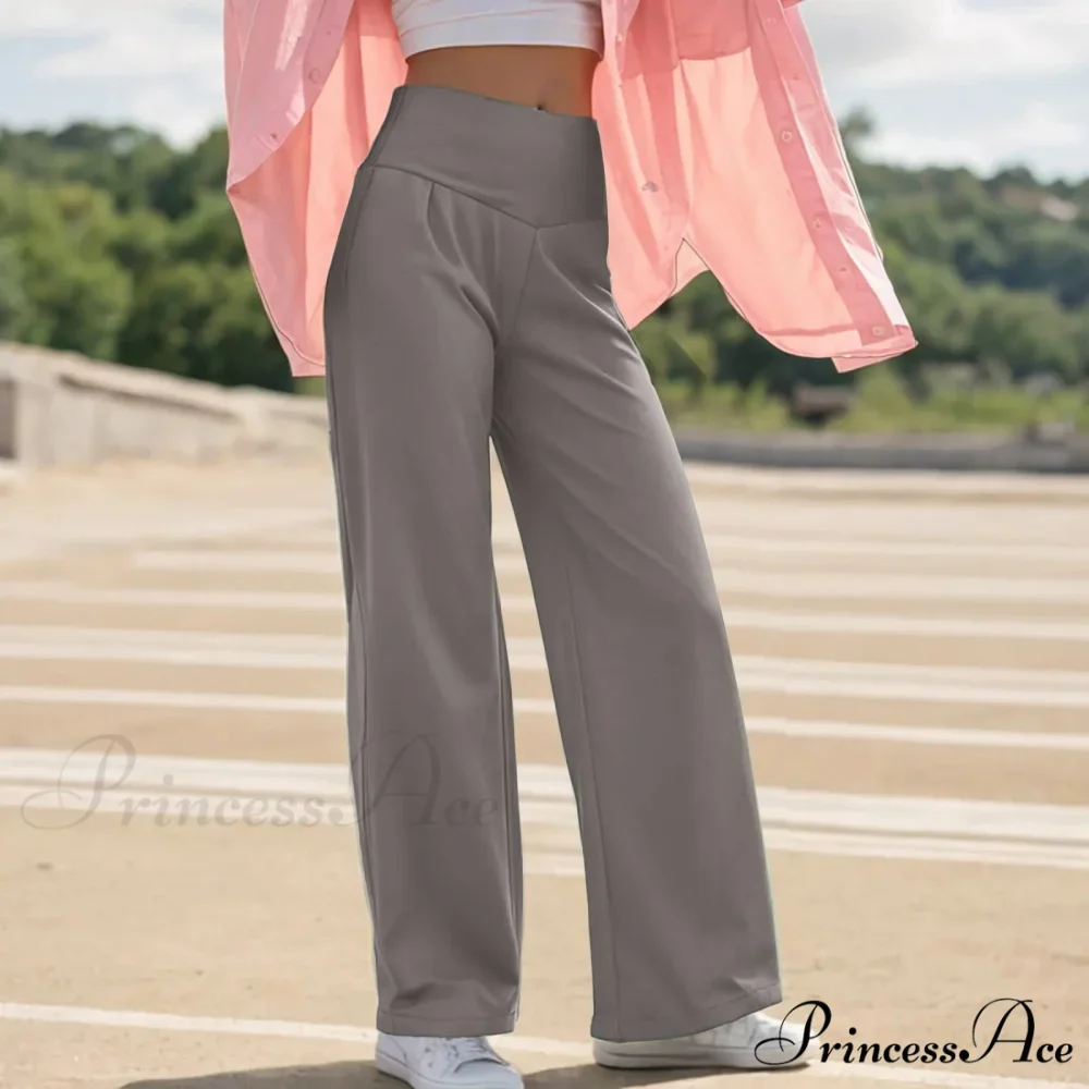 Spacious Leg Yoga Trousers - Image 6