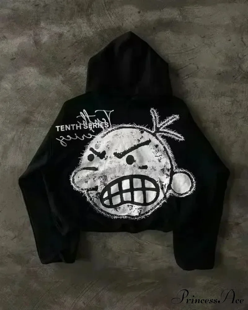 Sparkling Black Pullover Hoodie - Image 6
