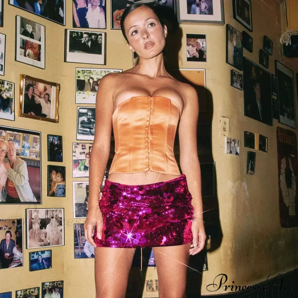 Sparkling Bodycon Pencil Celebration Skirt - Image 10