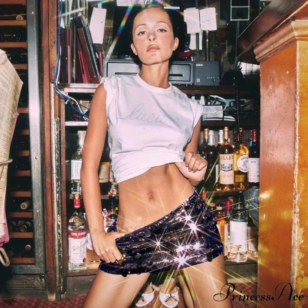 Sparkling Bodycon Pencil Celebration Skirt - Image 7