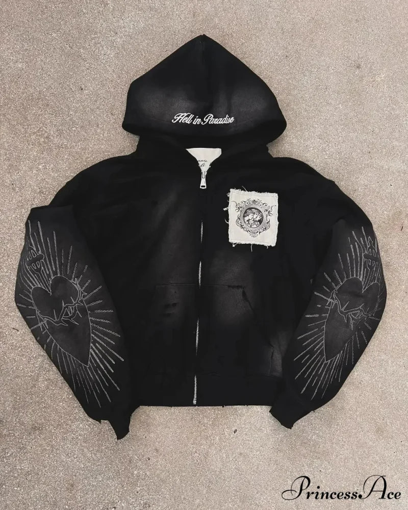 Sparkling Gem Large Hoodie - Image 10