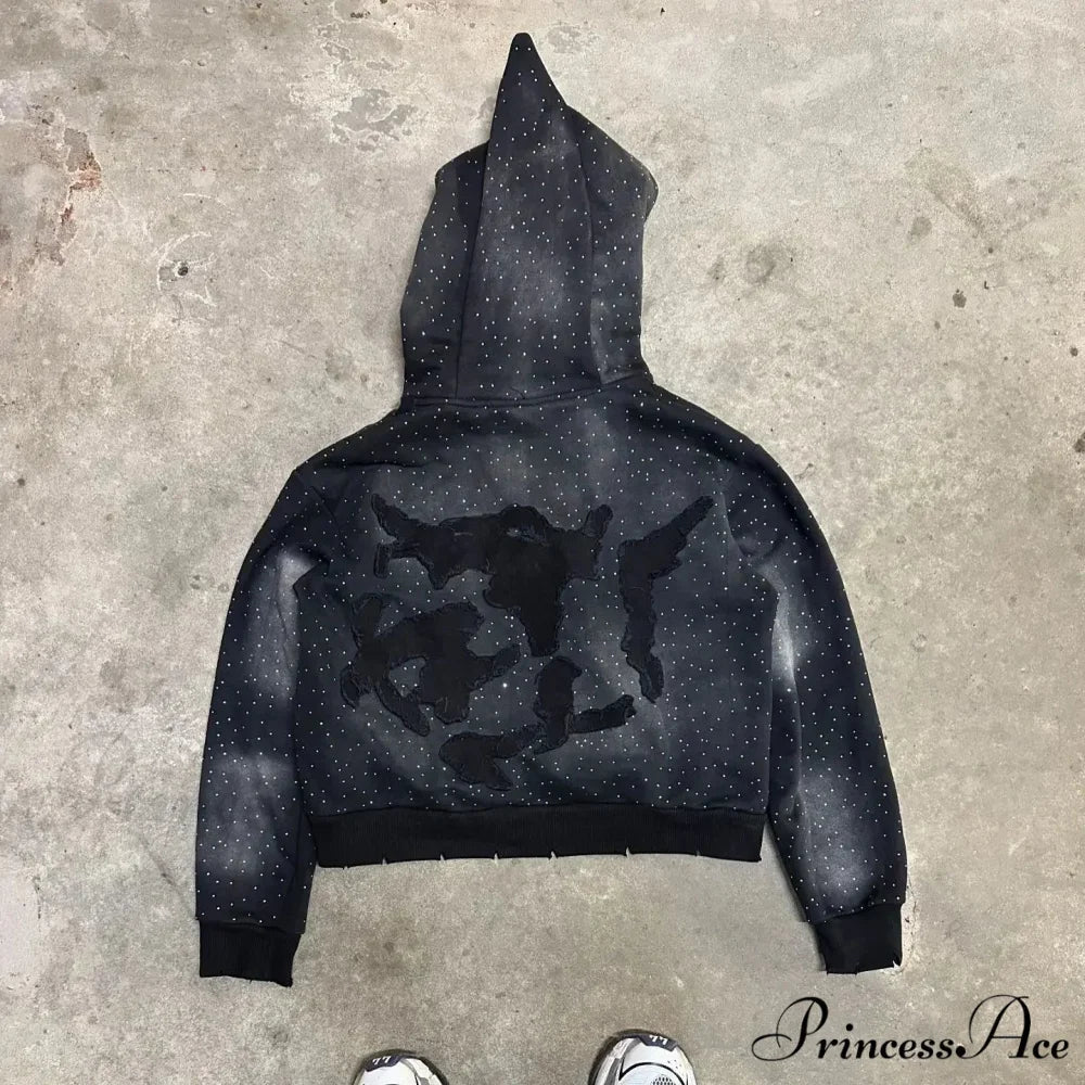 Sparkling Gem Large Hoodie - Image 3