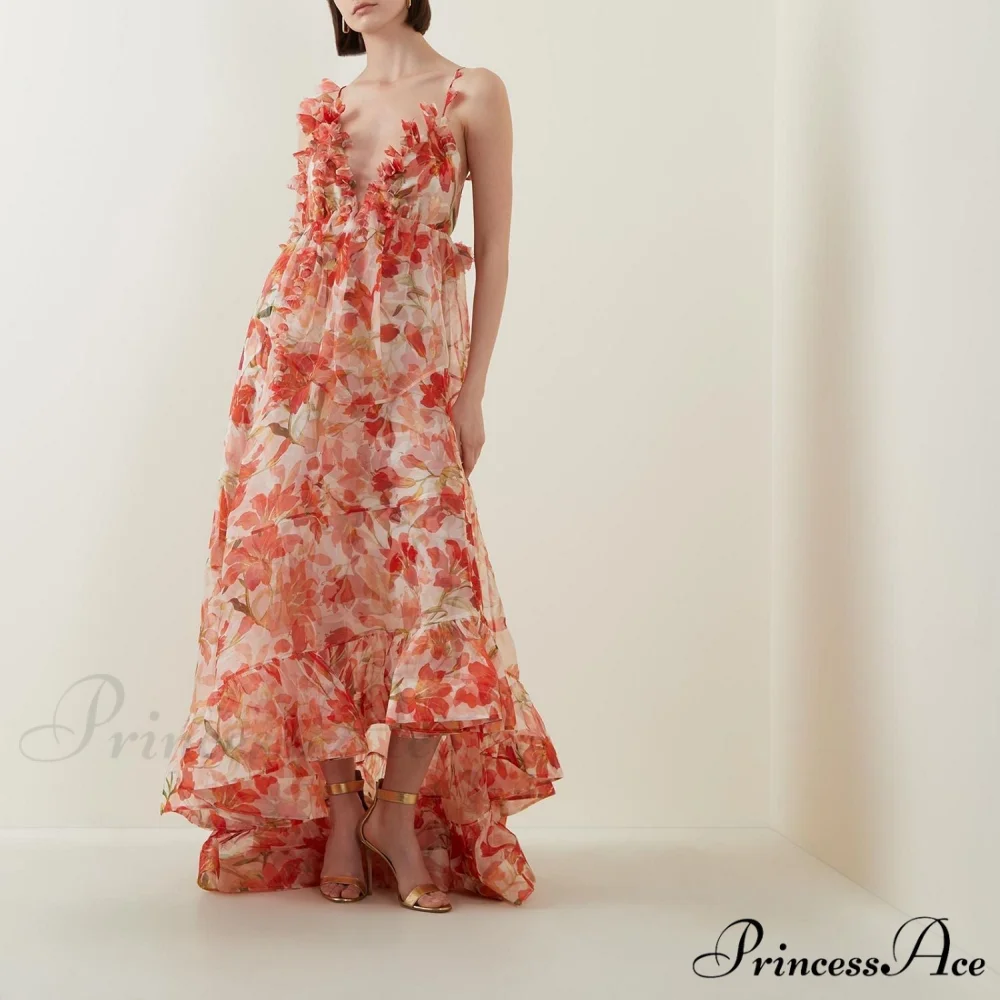 Sparkling Sequined Open Back Formal Gown - Image 4