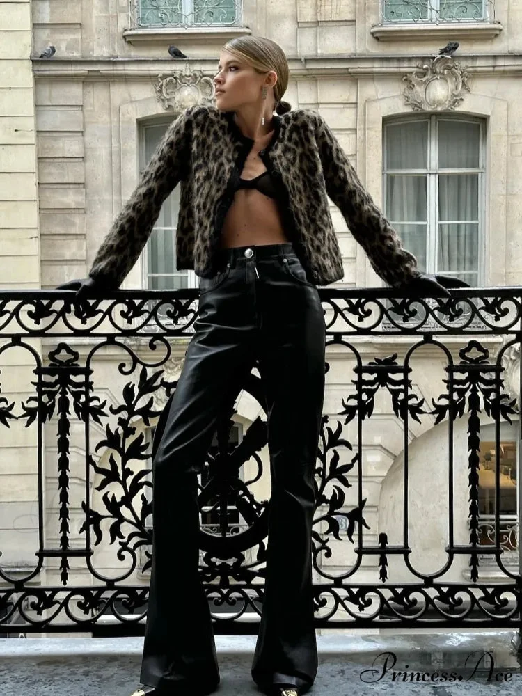 Spotted Circular Neck Cardigan - Image 5