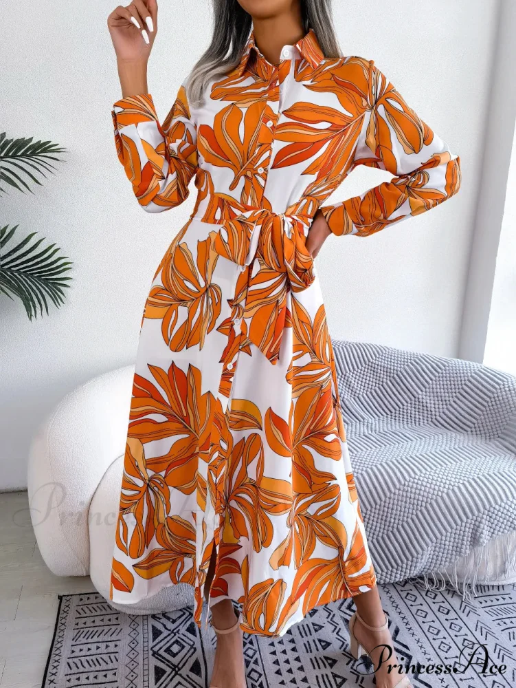 Spring Summer Contrast Floral Polo Collar Shirt Floral Dress

Modified Title: Spring Summer Different Flower Polo Neck Shirt Flower Dress - Image 8
