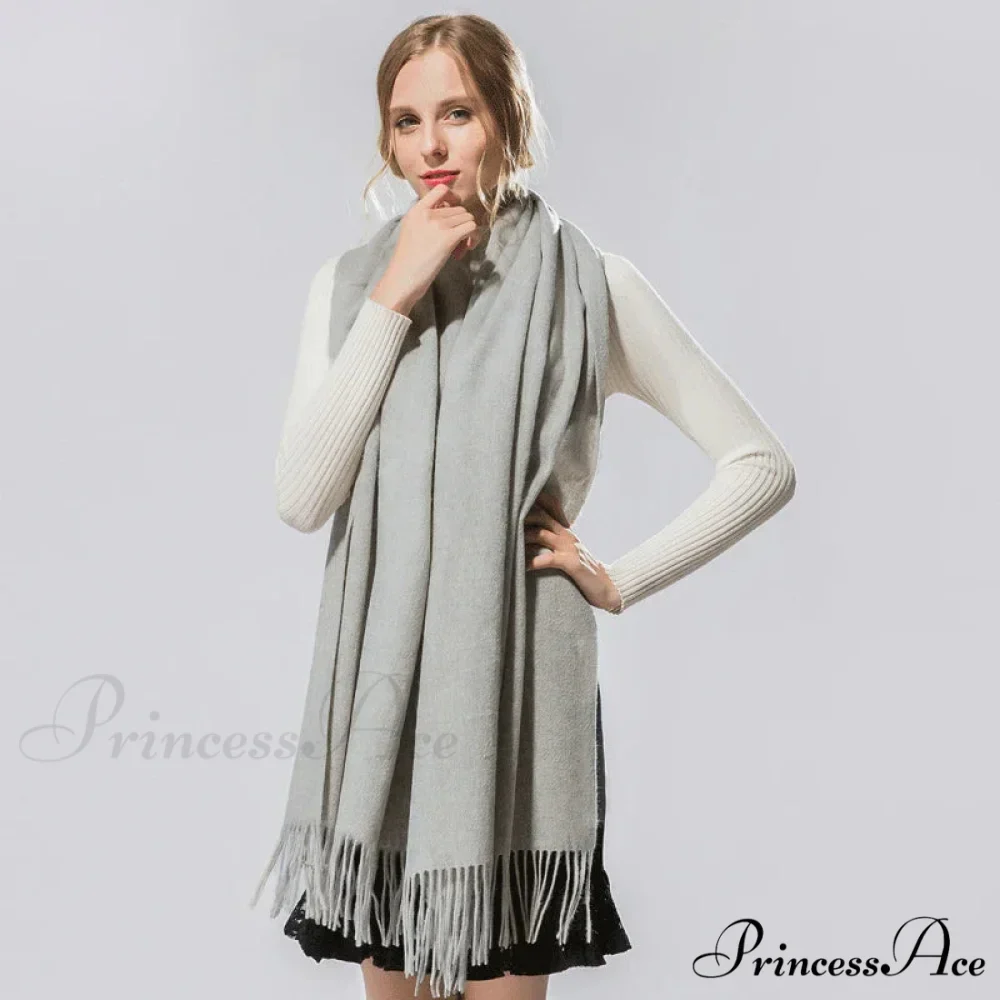 Spring Winter Firm Cashmere Scarf - Image 3