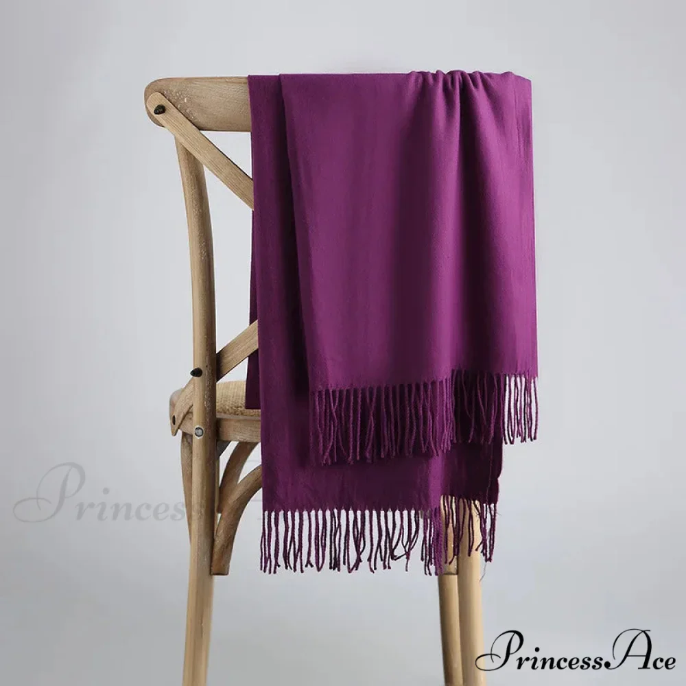 Spring Winter Firm Cashmere Scarf - Image 31