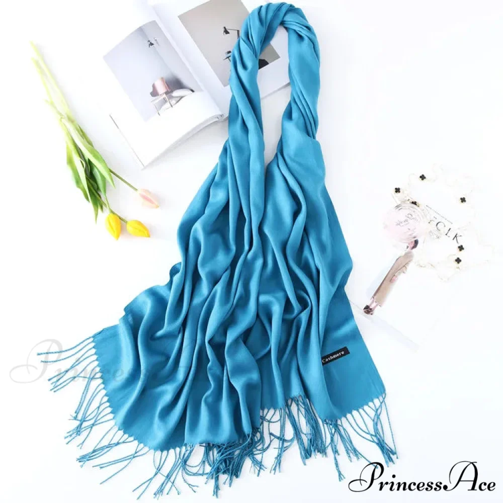 Spring Winter Firm Cashmere Scarf - Image 34
