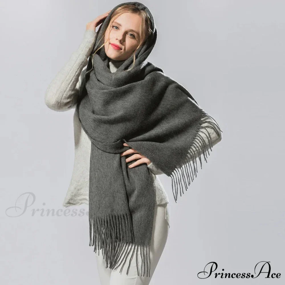 Spring Winter Firm Cashmere Scarf - Image 4
