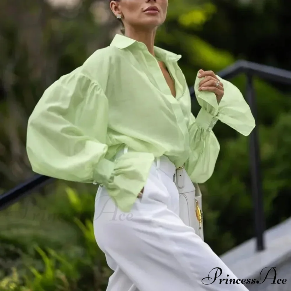 Spring Workplace Informal Blouse - Image 3