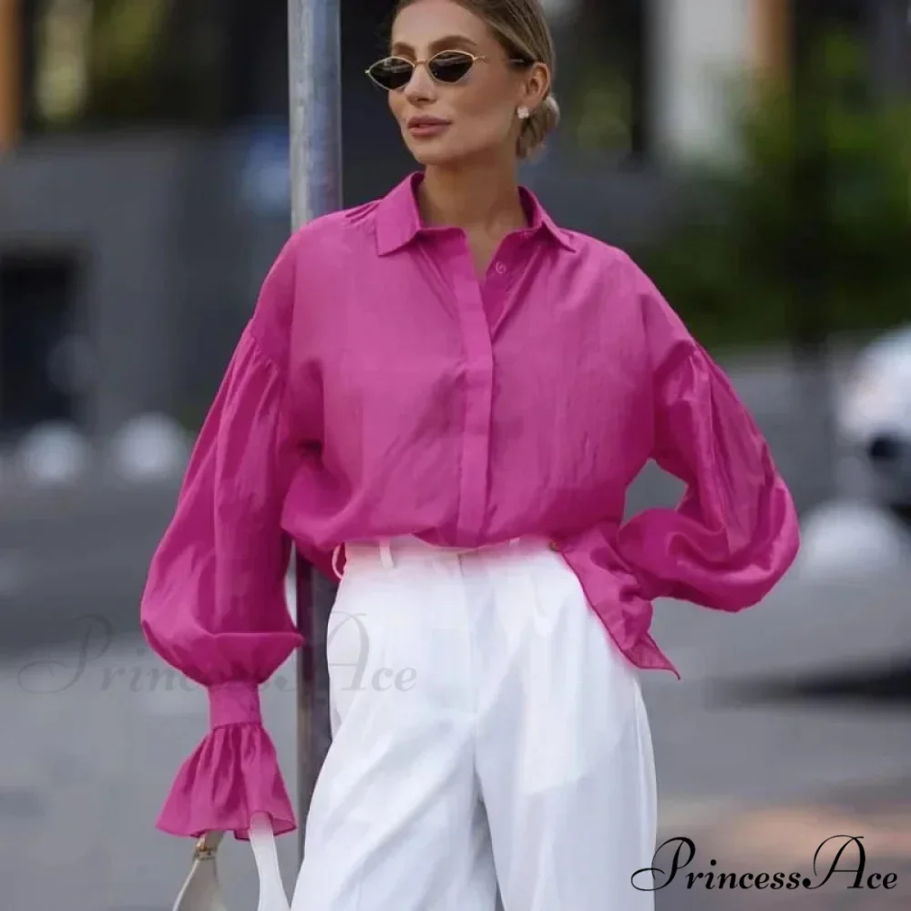 Spring Workplace Informal Blouse - Image 4