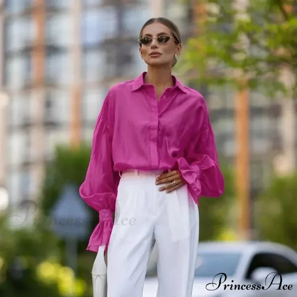 Spring Workplace Informal Blouse - Image 5