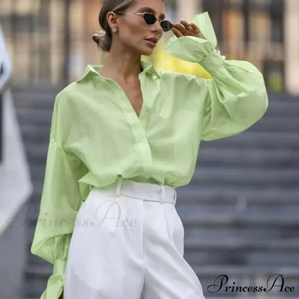 Spring Workplace Informal Blouse - Image 7