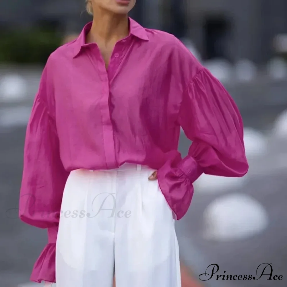 Spring Workplace Informal Blouse - Image 8