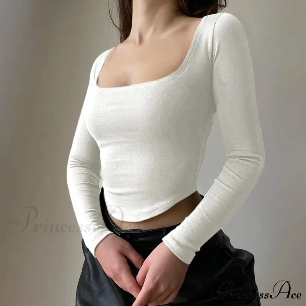 Square Neck Informal Extended Sleeve Jumper - Image 10