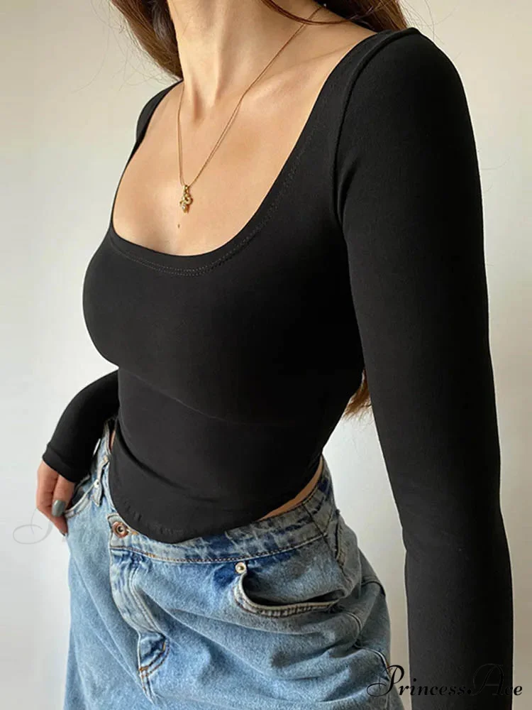 Square Neck Informal Extended Sleeve Jumper - Image 5