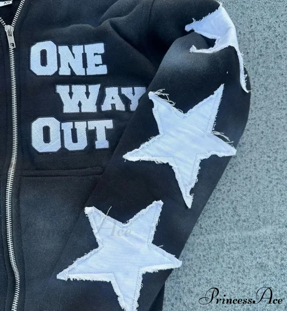 Stitched Zip Hoodie - Image 3